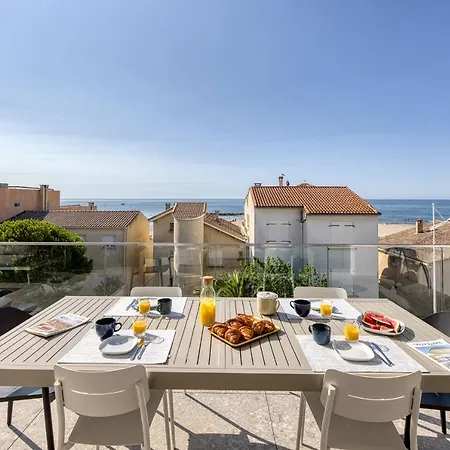 South-of-france Magnifique T5 Avec Clim, Terrasse 30 M2 Vue Sur Et Barbecue, Parking, 40m De La アパート