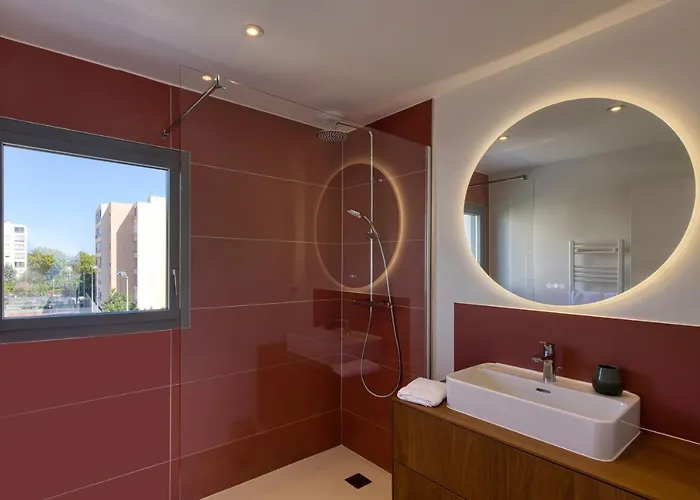South-of-france Magnifique T5 Avec Clim, Terrasse 30 M2 Vue Sur Et Barbecue, Parking, 40m De La 아파트