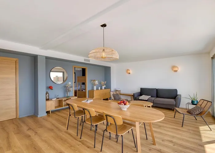 South-of-france Magnifique T5 Avec Clim, Terrasse 30 M2 Vue Sur Et Barbecue, Parking, 40m De La * 카르농 플라주